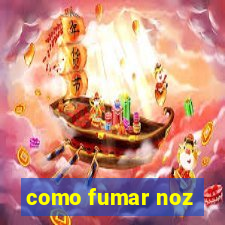 como fumar noz-moscada